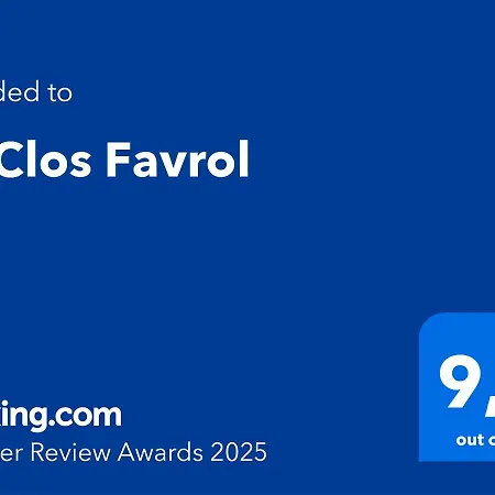 Prázdninový dům Le Clos Favrol *
